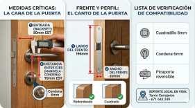 Cerrajero Vigo Picaporte unificado